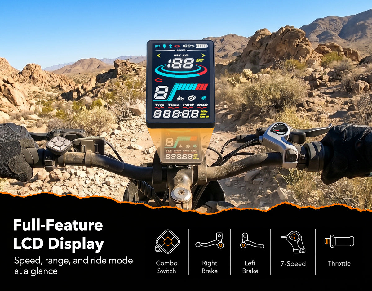 Full-color ride display