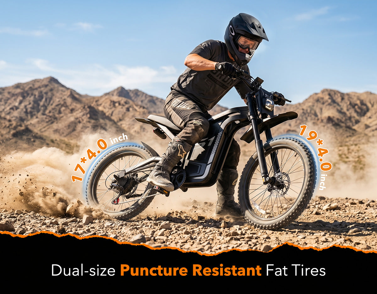 Puncture-resistant fat tires